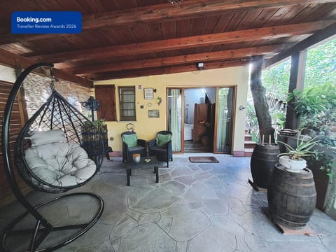 Property building, Patio