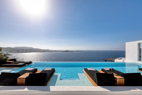 Day, Sea view, Swimming pool, sunbed