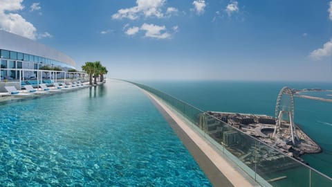 Day, Natural landscape, Pool view, Sea view, Swimming pool, sunbed