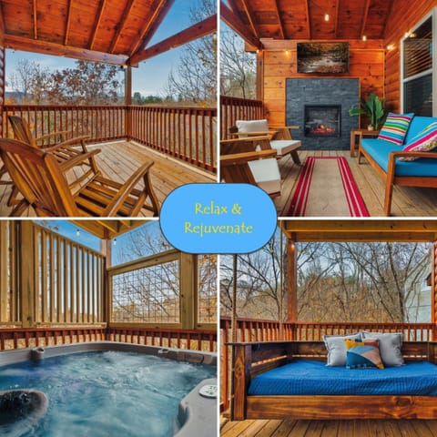 Hot Tub, Decorative detail, fireplace