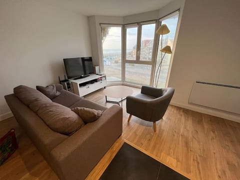 Bellevue - Appartement 60 m2 - 3 ch - vue mer - rénové à Wimereux Plage ! Apartment in Wimereux