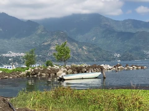 Spring, Natural landscape, Lake view, Mountain view