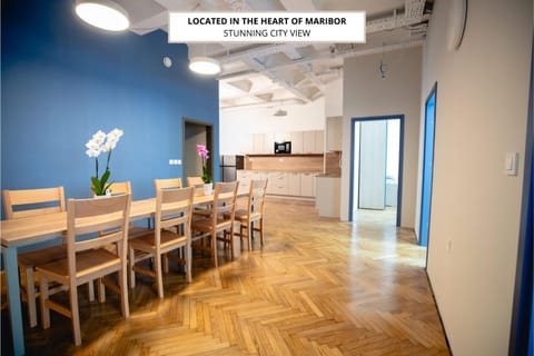 Dining area, Text overlay, air conditioner