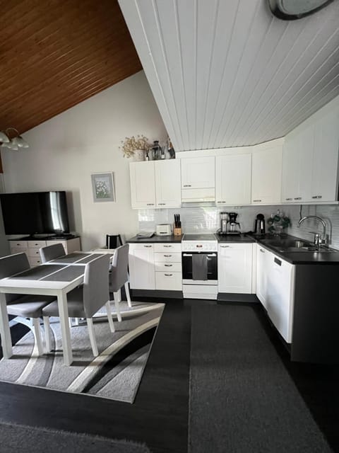 Kitchen or kitchenette, Dining area, dishwasher, oven, stove, toaster