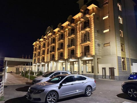 Property building, Night, Location, Parking