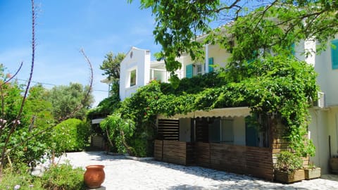 Property building, Patio, Facade/entrance, Garden
