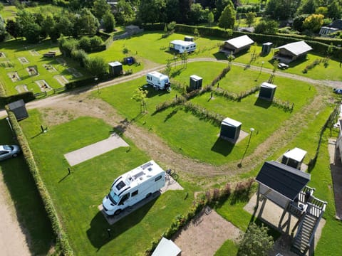 Empty camping spot for your tent, caravan and camper Campground/ 
RV Resort in Roermond