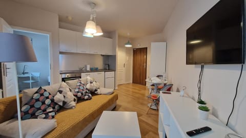 TV and multimedia, Kitchen or kitchenette, Living room, Seating area, Dining area