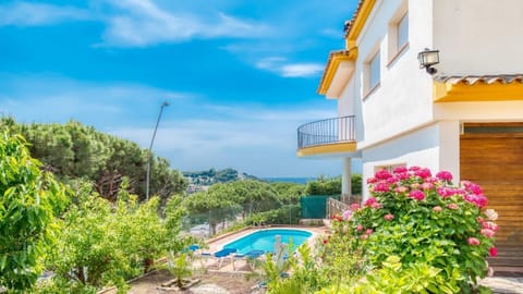 Property building, Living room, Swimming pool