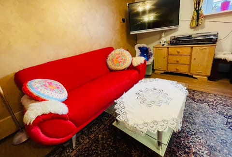 Bed, Living room, Photo of the whole room, Seating area, Bedroom