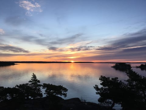 Natural landscape, Sea view, Sunrise