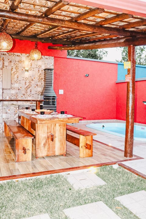 BBQ facilities, Seating area, Dining area, Swimming pool
