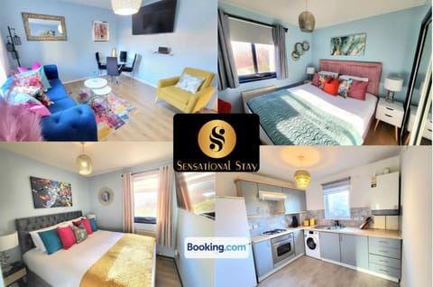 Communal lounge/ TV room, Bed, TV and multimedia, Kitchen or kitchenette, Living room, Photo of the whole room, Seating area, Bedroom, minibar