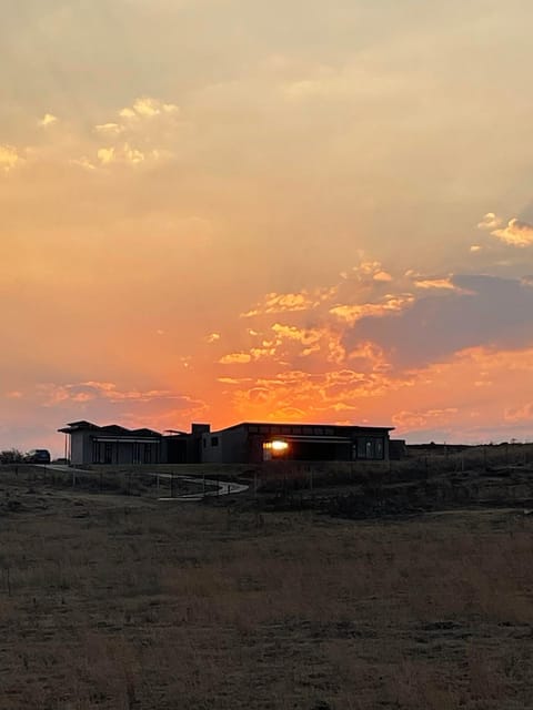 Property building, Sunset