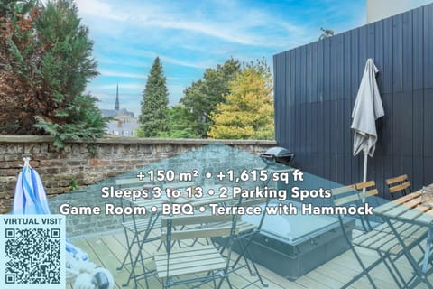 Patio, BBQ facilities, Balcony/Terrace, City view, Garden view