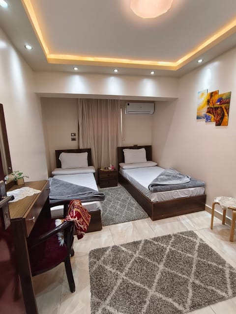 Bed, Photo of the whole room, Bedroom, air conditioner