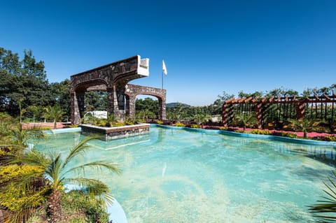 Natural landscape, Garden, Swimming pool, Swimming pool