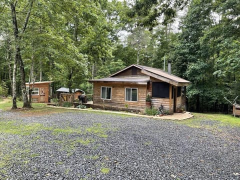 Beautiful & peaceful cabin w/ deck garden & fire-pit Cabin in Tennessee