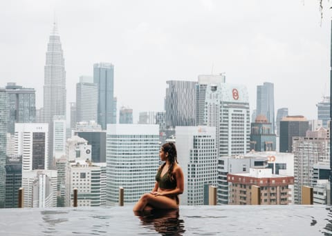People, City view