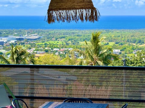 Patio, View (from property/room), City view, Sea view