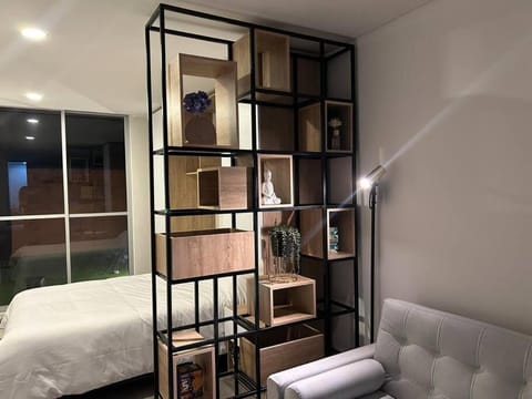 Bedroom, hair dresser