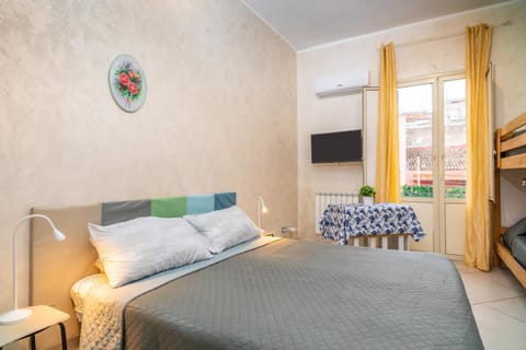 Property building, Living room, Bedroom