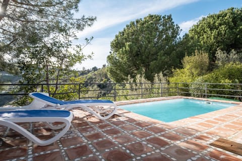 Property building, Living room, Swimming pool