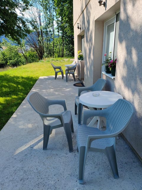 Patio, Spring, Day, Garden, Garden view