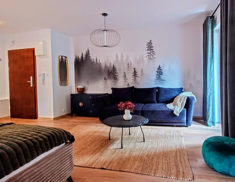 Living room, Bedroom