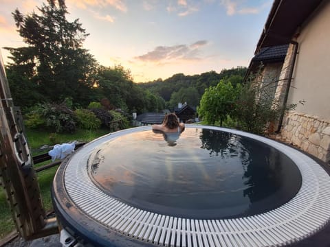 Property building, Pool view, Swimming pool