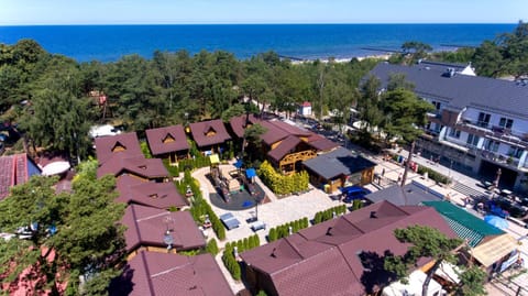 Domy z Bala - Domki ogrzewane - JACUZZI, SAUNA, lody, popcorn, ryba wedzona i ognisko w cenie! Campground/ 
RV Resort in West Pomeranian Voivodeship, Poland