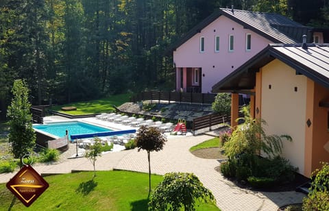 Bird's eye view, Pool view, Swimming pool