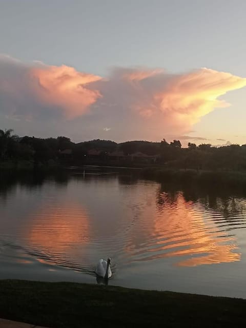 Lake view, Sunset
