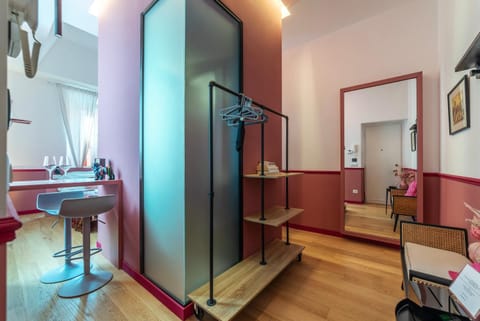 Kitchen or kitchenette, Living room, Seating area, wardrobe