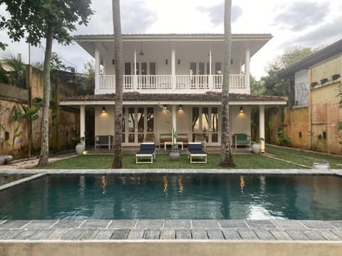 Property building, Pool view, Swimming pool, sunbed