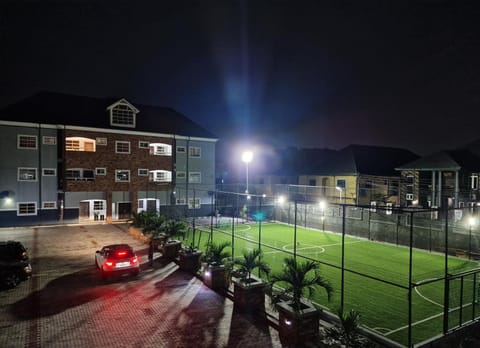 Property building, Night