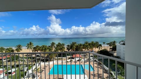 View (from property/room), Balcony/Terrace, Beach, Sea view