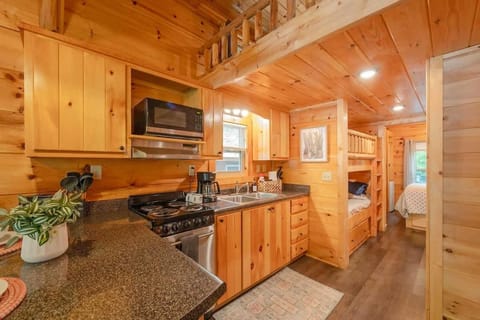 Ani Cabin Tiny Home Bordered By National Forest Cabin in Chattanooga