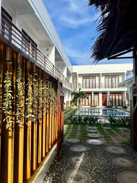 Property building, Garden, Pool view