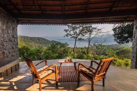 Natural landscape, View (from property/room), Seating area, Lake view, Mountain view
