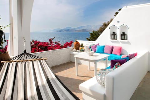 Patio, Day, Natural landscape, View (from property/room), Balcony/Terrace, Seating area, Sea view