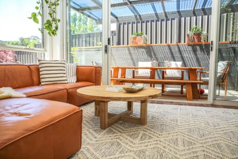 Patio, Living room, Seating area, Dining area, Inner courtyard view