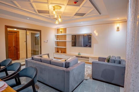 Bathroom, Living room