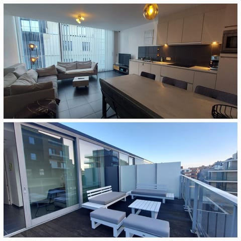 Patio, Balcony/Terrace, Kitchen or kitchenette, Living room, Seating area, Dining area