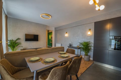 TV and multimedia, Kitchen or kitchenette, Living room, Seating area, Dining area, minibar