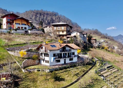 Property building, Spring, Day, Natural landscape, Mountain view