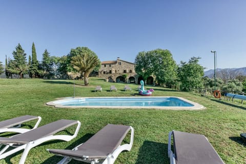 Property building, Living room, Swimming pool