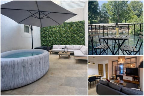 Riverside flat between Isle sur la Sorgue & Gordes Apartment in Fontaine-de-Vaucluse