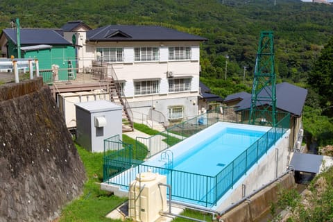 Property building, Pool view