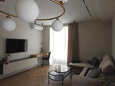 Apartments with an impressive terrace on the roof of the house Apartment in Vilnius